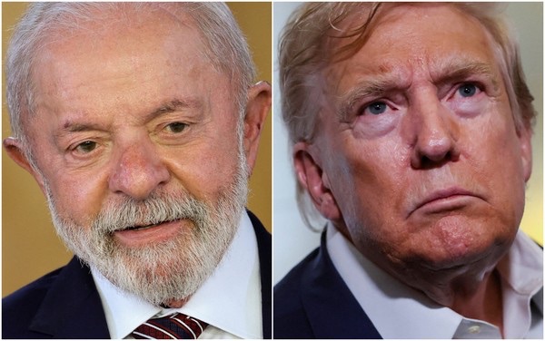 Lula conversa com Donald Trump por telefone em meio a tarifaço sobre produtos brasileiros